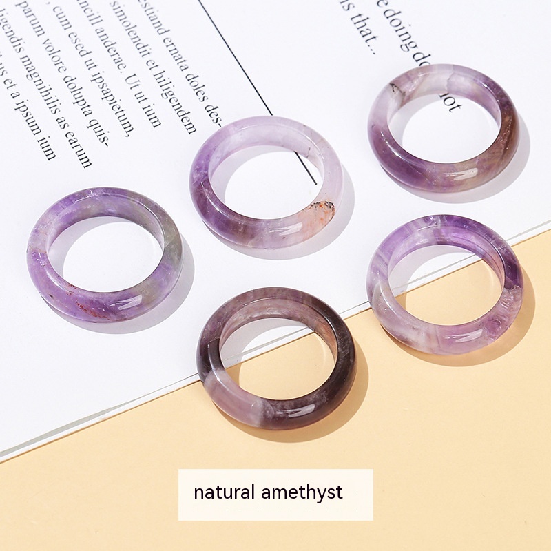 Natural Amethyst Ring