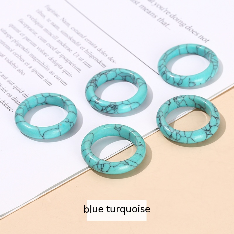 Blue Turquoise Ring