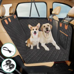 Heat Load Bearing Seat Cover Car Mounted Pet Pad - Black - View 1