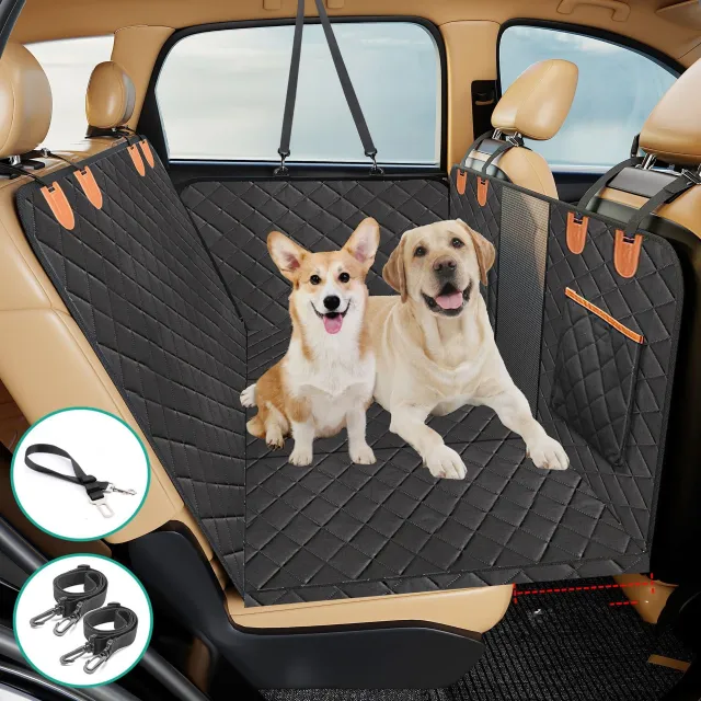 Heat Load Bearing Seat Cover Car Mounted Pet Pad Black - Shop at LoveMi