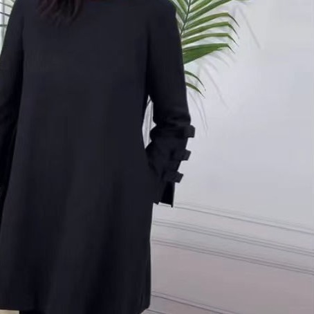 Women's Polyester Skirt Fashionable Half-length Skirt Village Color