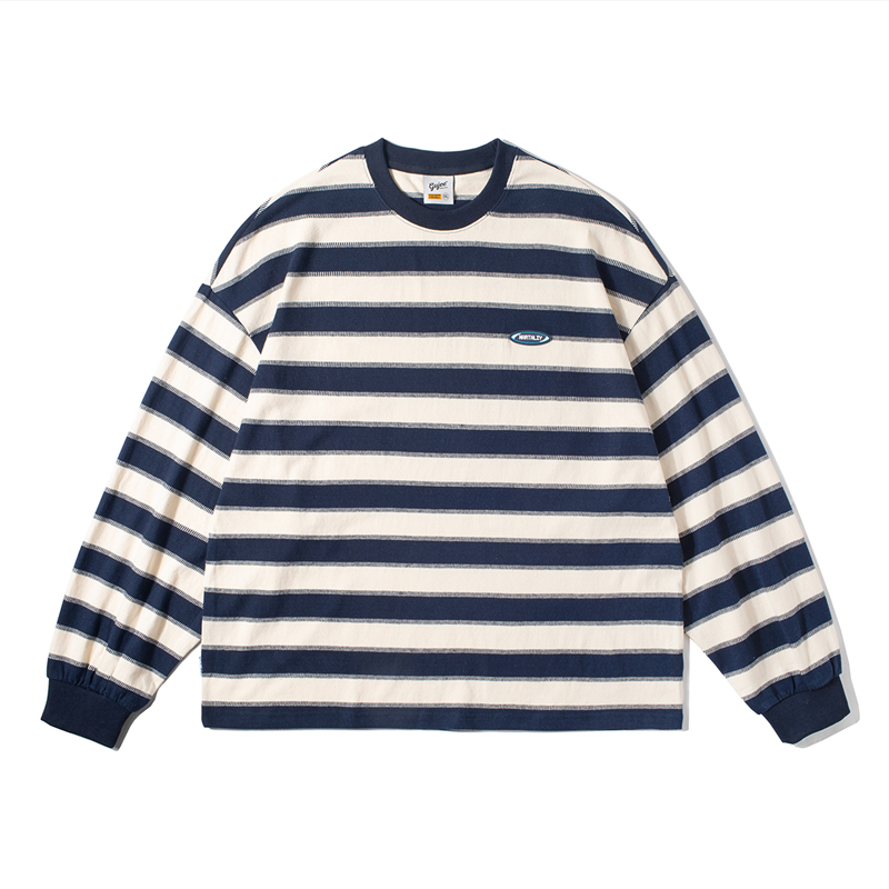 Navy Blue Stripes