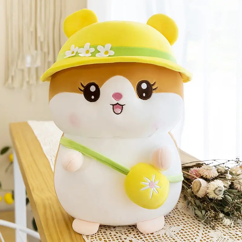 Summer hamster doll pillow