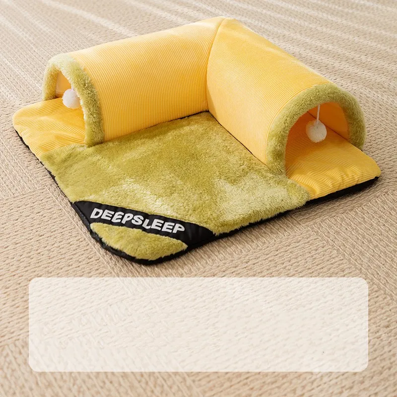 Warm And Thickened Pet Nest Products - Green