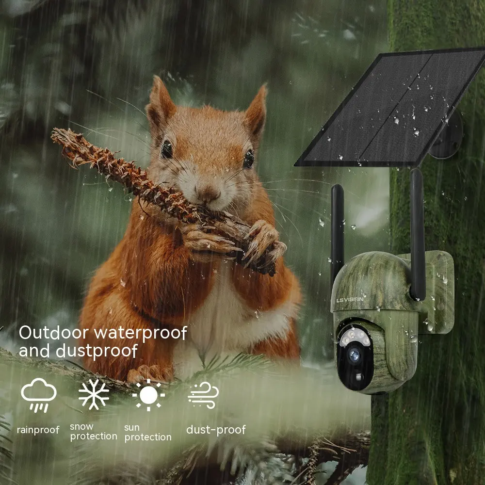 Camouflage 4G Solar Camera