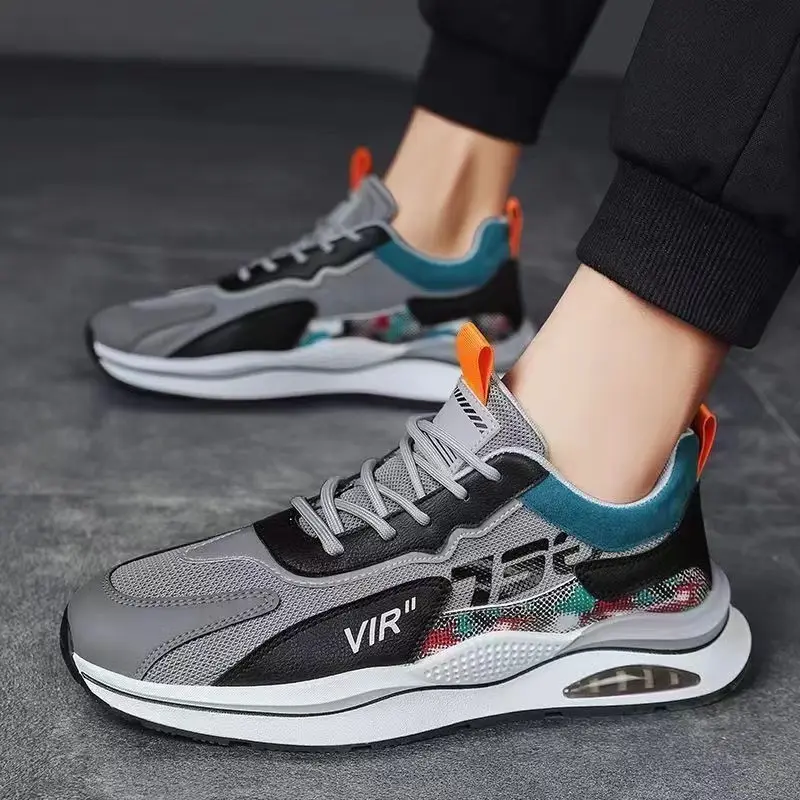 Air Cushion Mesh Sneakers Personalized Fashion Lace Up Sports