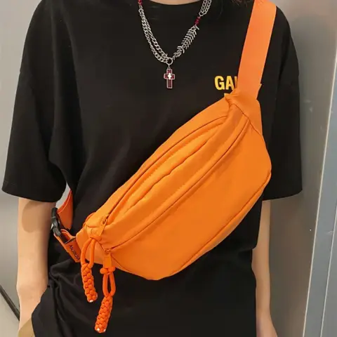 Men Women Sports Chest Bags All-matching Casual Simplicity Crossbody