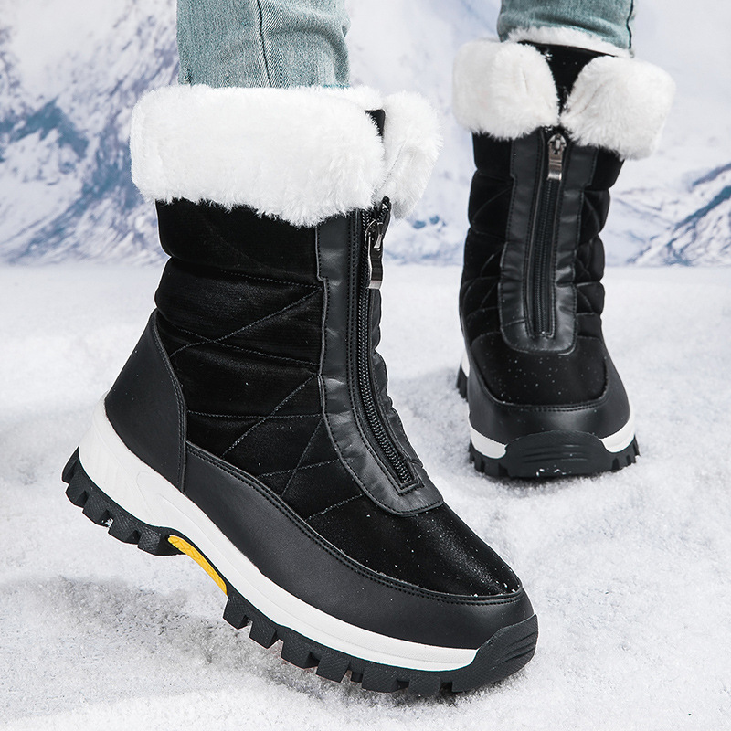Winter Snow Boots Women's High-top Outdoor Sports Cotton Shoes - Image 5