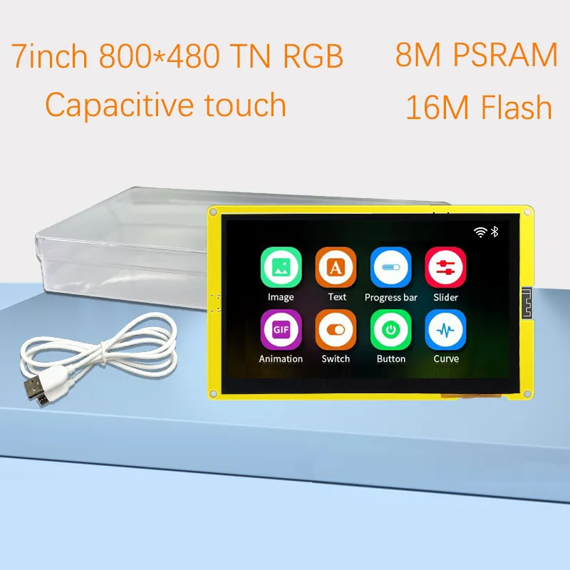 ESP32-S3 LVGL บอร์ดจอ LCD ระบบสัมผัส
