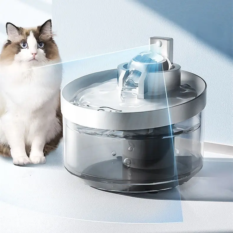 Cat Water Fountain Wireless Induction Drink