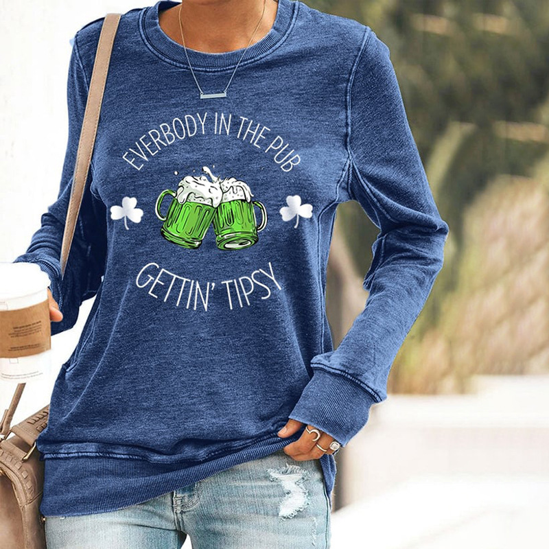 Digital Printing Women's Sweater - 4