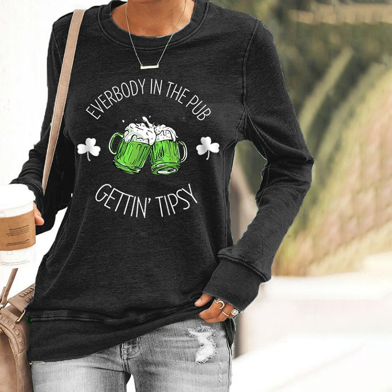 Digital Printing Women's Sweater - 2