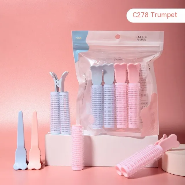 Multifunction Curlers High Cranium Hair Root Clip Removable Air Bangs Fluffy Four Pack Small Size - Shop at LoveMi