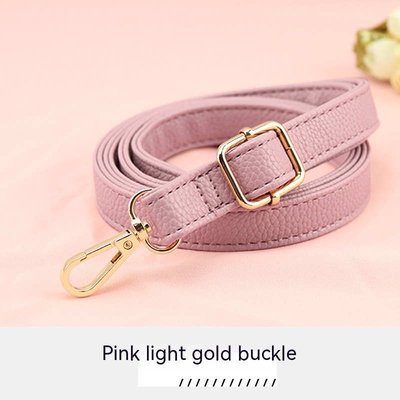 Pink Light Gold Buckle