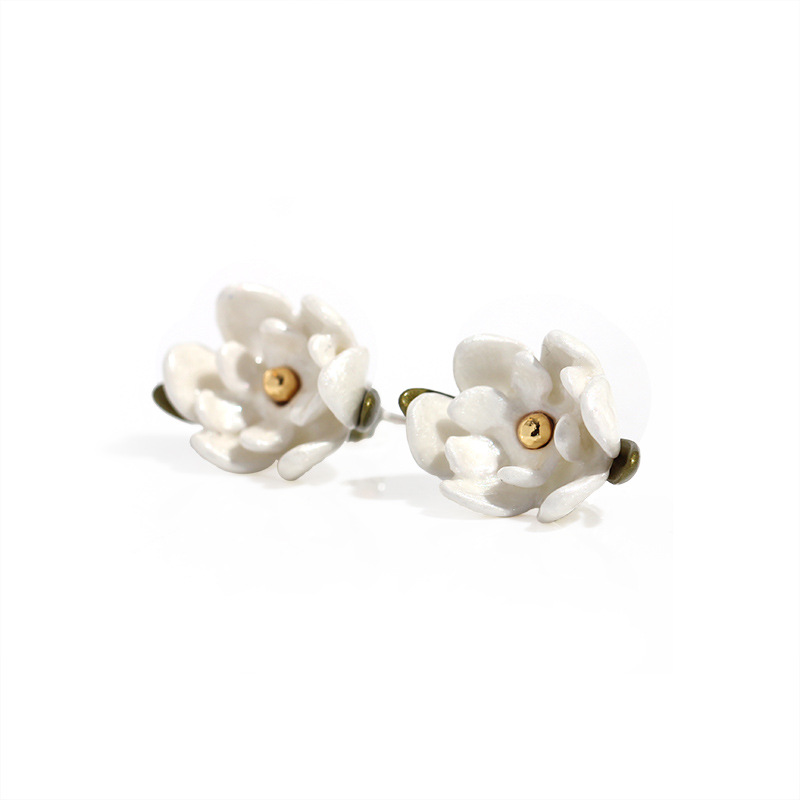 Yulan Flower Earrings