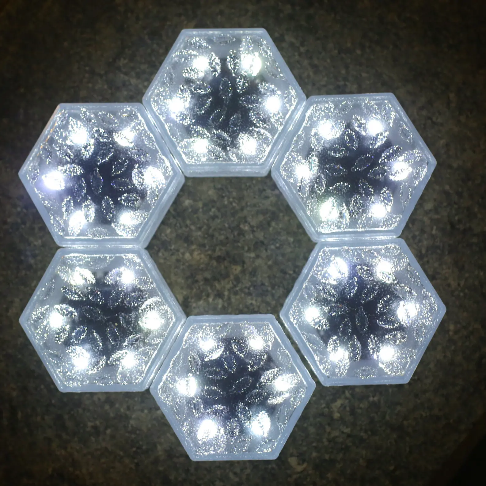 Solar LED Brick Light Outdoor Waterproof Garden