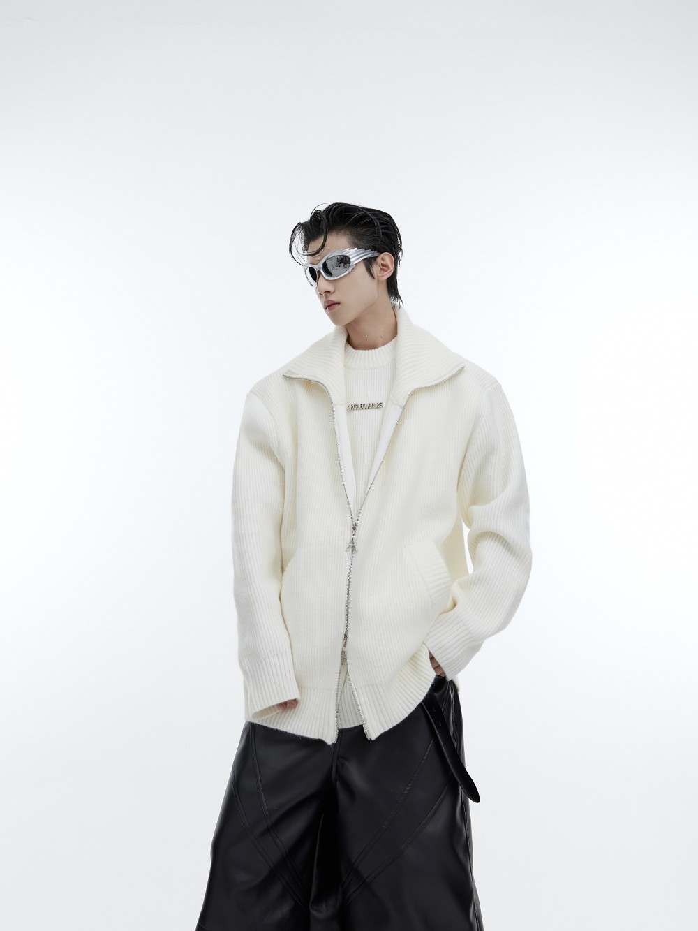 Deconstructing Fake Two Piece Knitted Sweaters For A Small Crowd