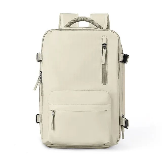 Large Capacity Multifunctional Travel Waterproof Mummy Backpack Cream - Shop at LoveMi