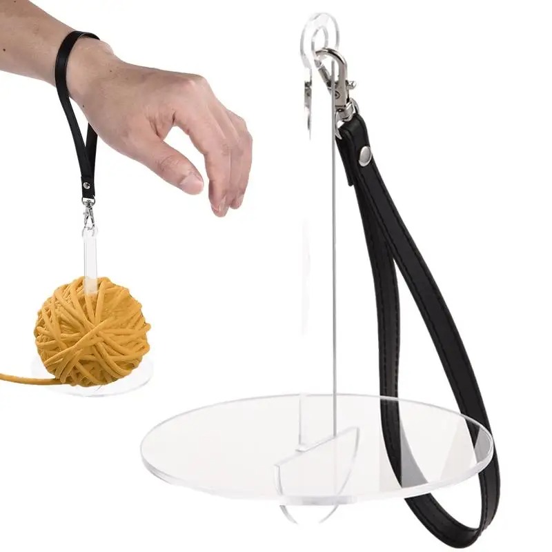 New Acrylic Portable Wrist Yarn Bracket - Image 2