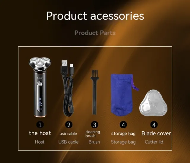 Electric Shaver Body Wash With Water Black - Shop at LoveMi