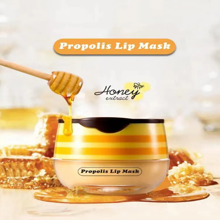 First Mo Strawberry Honey Moisturizing And Nourishing Lip Balm Fade Lip Lines Anti-drying - Honey