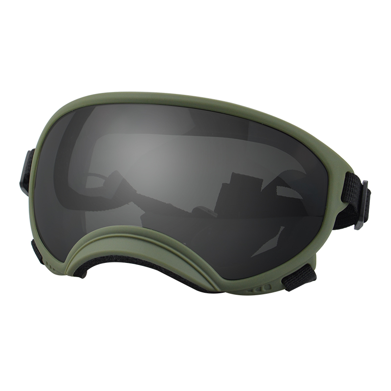 Army green framed gray film