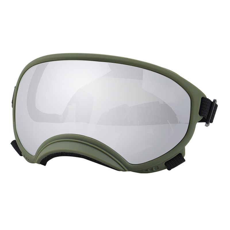 Army green framed silver film