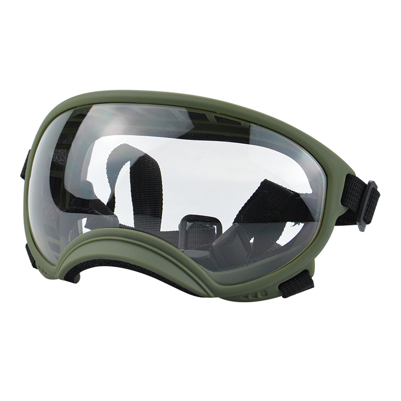 Army green framed transparent