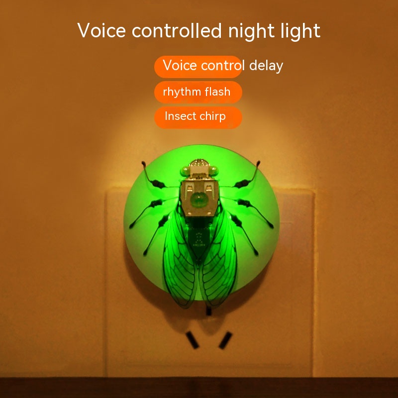 Voice controlled cicada