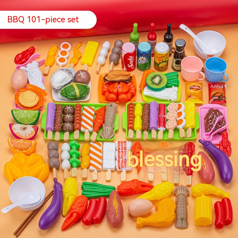 Simulation Barbecue 101PCs Bag