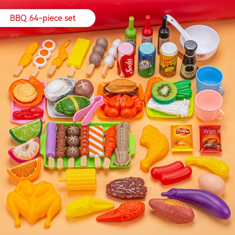 Simulation Barbecue 64PCs Bag