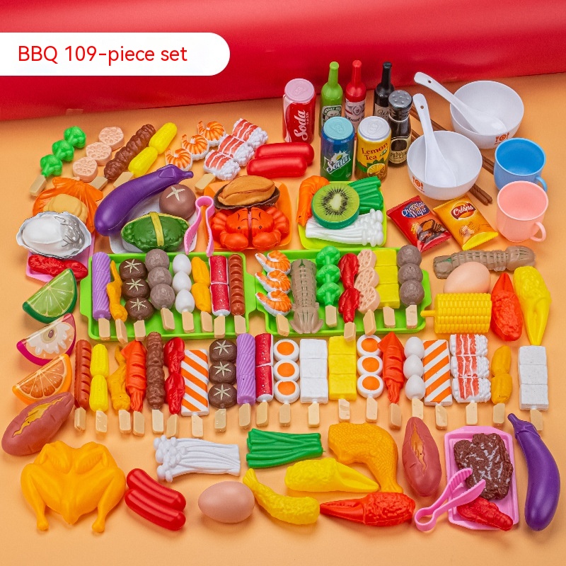 Simulation Barbecue 109pcs Bag