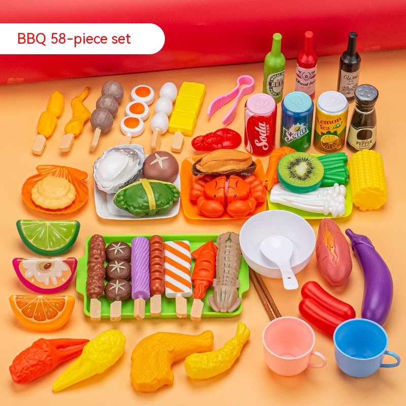 Simulation Barbecue 58PCs Bag