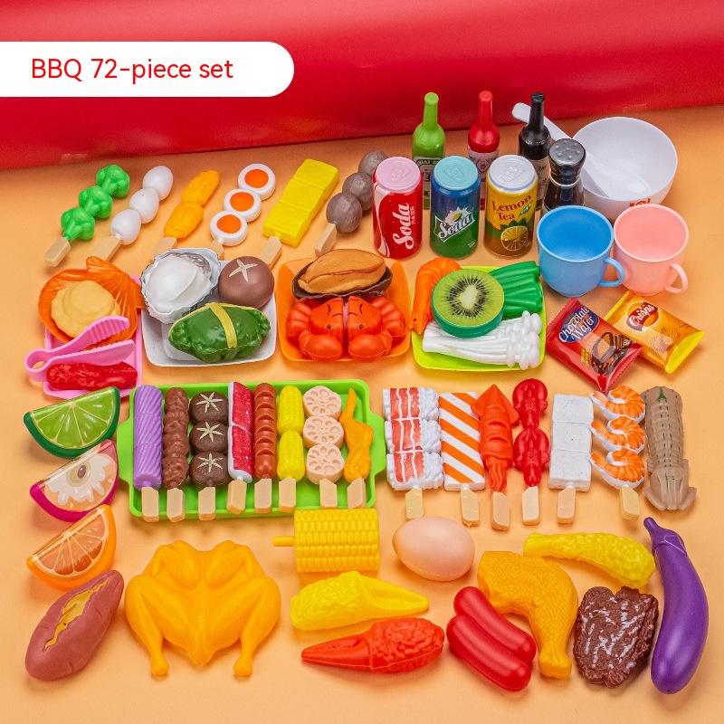 Simulation Barbecue 72PCs Bag