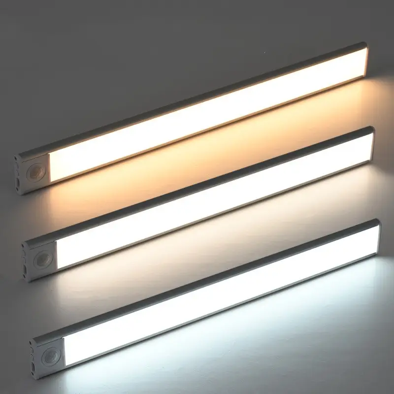 Thin Intelligent Rechargeable Human Body Sensing Light