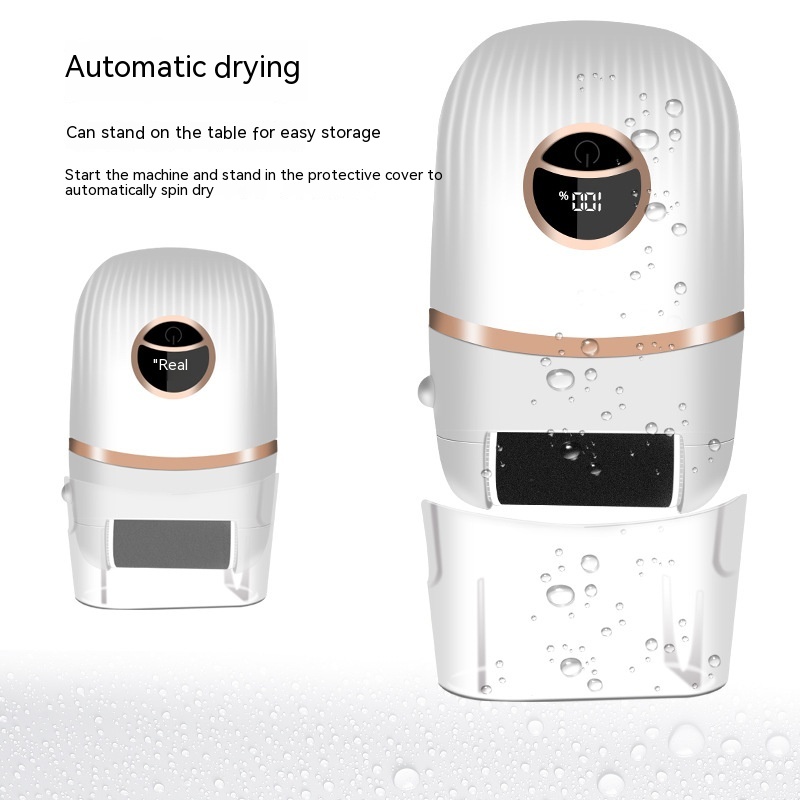 New Electric Foot Grinder Exfoliating Calluses Pedicure Device Waterproof Household — foto 6