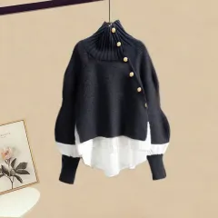 Women's Dress Fashionable Design Autumn Sweater - Sweater Top - View 1