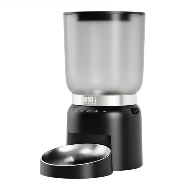 Time hourglass feeder Black