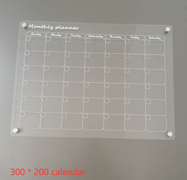 Acrylic Message Board Note Board Exhibition Board