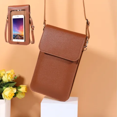Mini Shoulder Crossbody Bags for Women Casual Solid Color