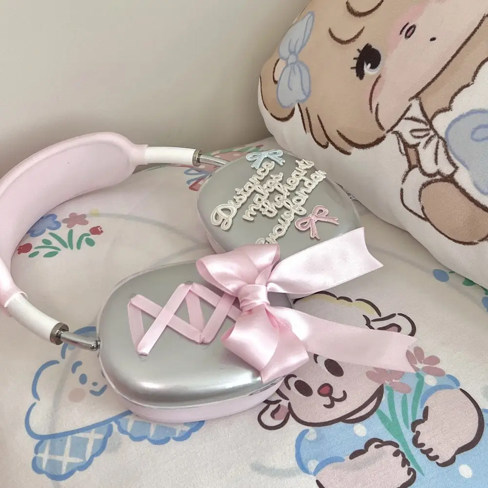 Girl Heart Transparent Silicone Soft Shell