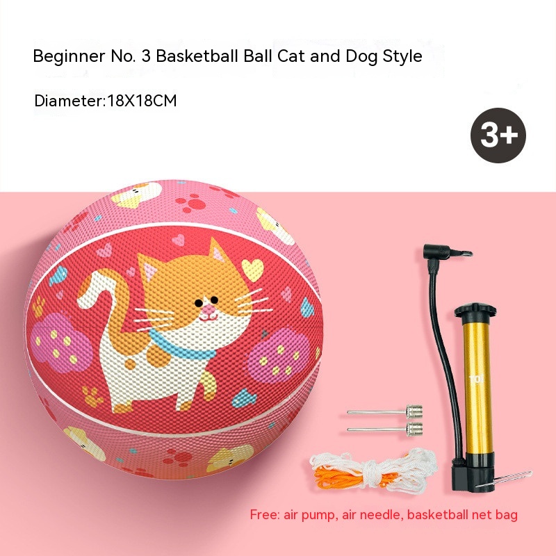 Children’s Basketball Pat Ball Rubber Ball Indoor Mute Toys