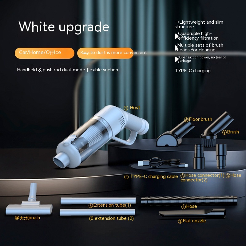 127 White Upgrade Mop Model