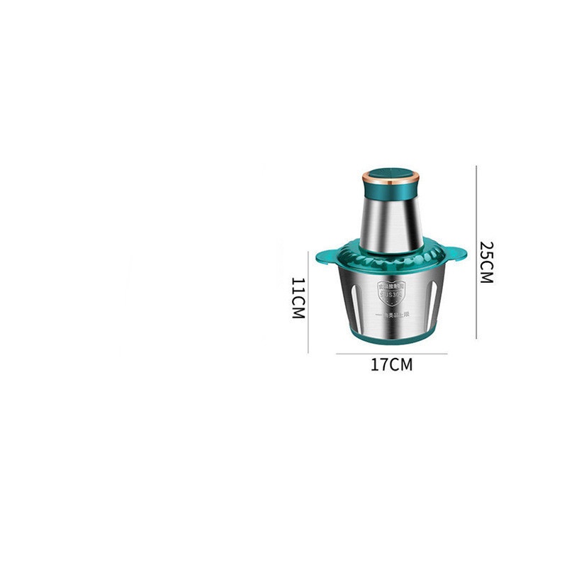 Multi-functional Household Meat Grinder Large Capacity Stainless Steel Electric — foto 5