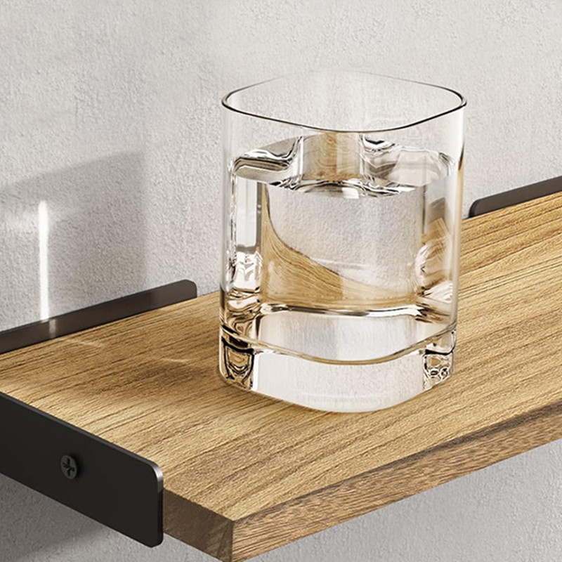Wall Shelf with Iron Bracket, picture 2 of 5