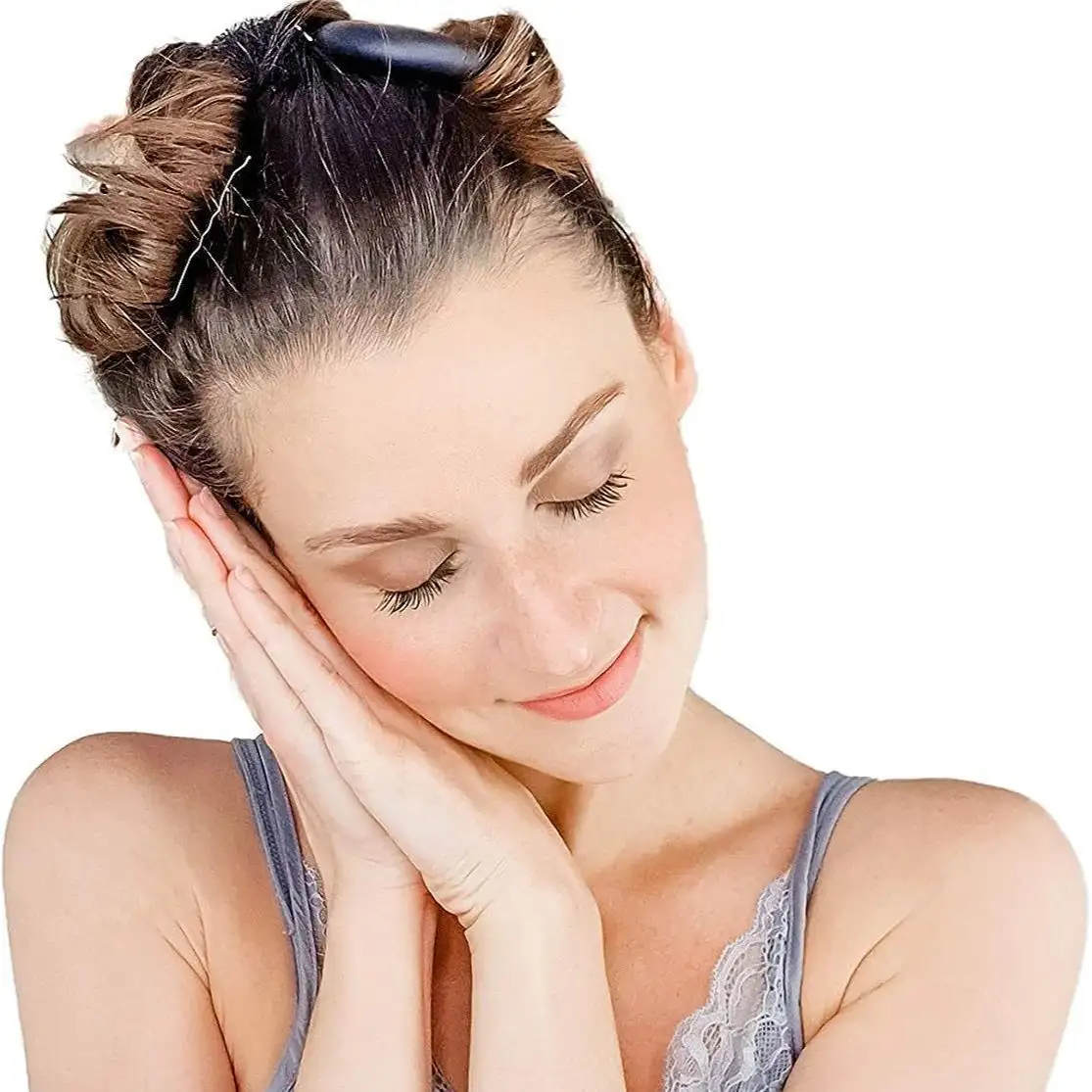 New Heat-free Garland Hair Curler Updo Gadget