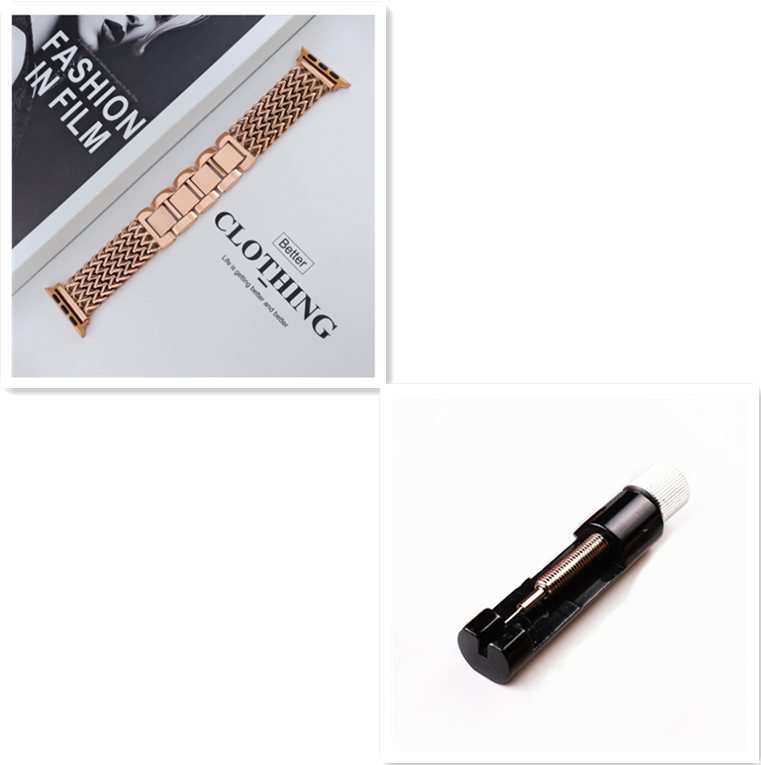 Stylish Stainless Steel Watch Band