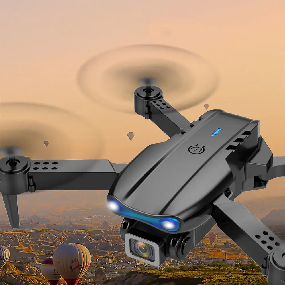 E99pro Aerial Drone 4k High-definition Dual Camera Three Sided