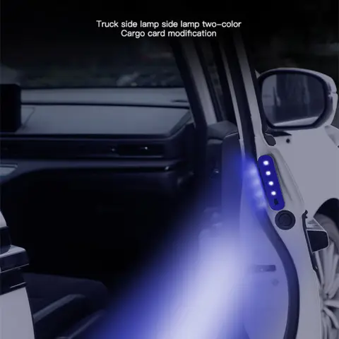 Car Door Induction Lamp Magnetic Adsorption Courtesy Down-corner Ambience