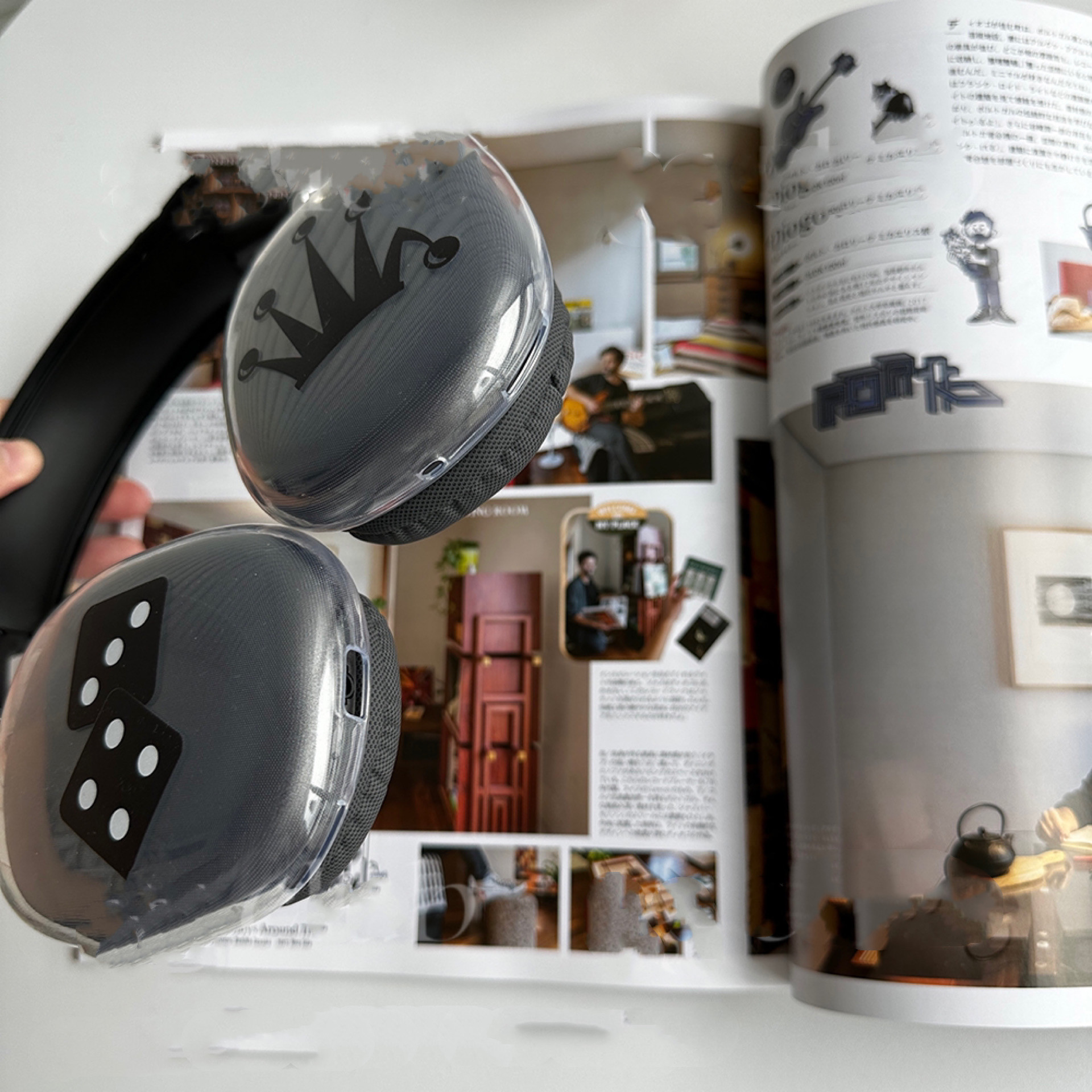 Transparent Silicone Earphone Case